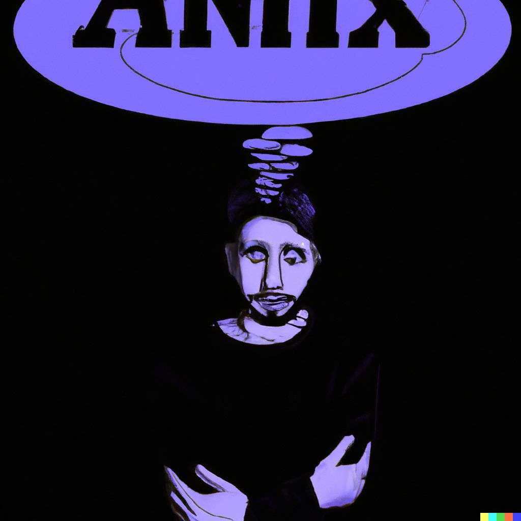 a representation of anxiety, digital art, depth effects